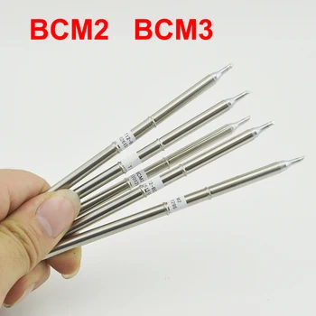 T12-BCM2 BCM3 Pájecí Žehlička Tip Zkosení s odrážka / ve tvaru podkovy BCM2 tip s drážkou /tvar