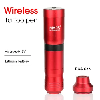 Bezdrátové Tetování, Pero Stroj S Lithium Baterie Výkonný Coreless RCA Víčko Motoru Zbraň Pro Tetování Těla Dodávat Free Shopping