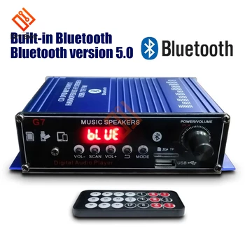 12V Mini Bluetooth zesilovač pro reproduktory 20W+20W Doma Auto zvukové zařízení, domácí hudební amplificador reproduktory do auta stereo