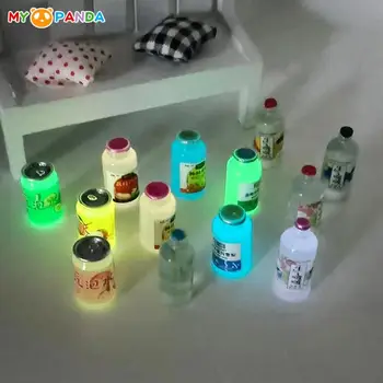 5kusů Dollhouse Miniaturní Ovoce, Šumivé Vody Může Simulace Pití, Jídlo, Model, DIY, Nábytek, Hračky, Ozdoby, Doplňky 