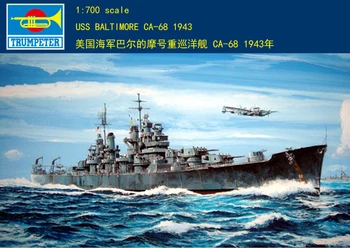 Trumpetista 1/700 05724 USS Baltimore CA-68 1943