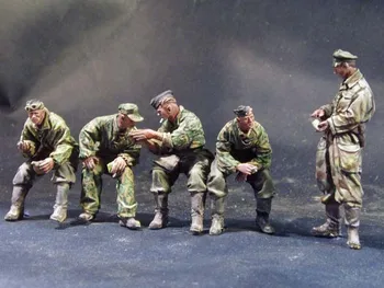 1/35 pryskyřice bílá model Vietnamské Války AMERICKÁ Armáda Obrněné Divize voják, opravář 5-osoba modelu musí být ručně barevné