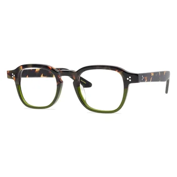 Vysoce Kvalitní Retro Náměstí Acetát Módní Optické Brýle Rám Ženy, Muži Krátkozrakost Brýle Podívaná Předpis Brýle Rámy