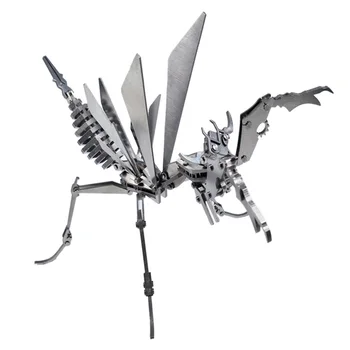 DIY Sestavit Model Kit 3D z Nerezové Oceli, Montáž Odnímatelné Model Ozdoby - Mantis Války Scorpion Vánoční Dárek