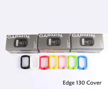 Garmin Edge 130 počítač Silikonové Pryže Chrání Pouzdro + LCD Screen Protector Film Pro Garmin Edge 130