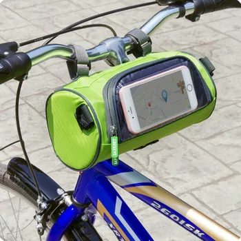 Cyklistické Tašky Řídítka Přední Trubice Vodotěsné Bike Telefon Bag Dotykový displej Pack Pro studenty, Ženy, Dívka, Cyklistické Příslušenství