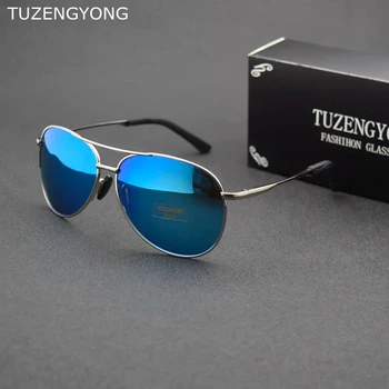 TUZENGYONG 2022 Pánské sluneční Brýle UV400 Polarizované Čočky Řidičské Sluneční Brýle Pro Muže Brýle Oculos de sol Vysoké Kvality