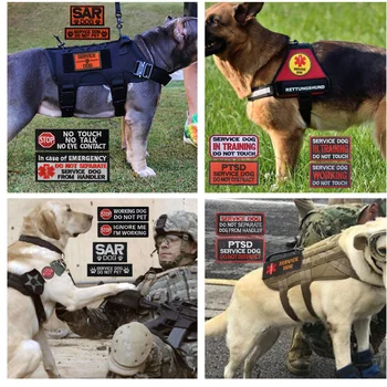 1 Ks Výšivka Výcvik Psa Odznak Pet Pes Oblečení Patch Pet Školení Bezpečnosti Symbol Patch Pes Oblečení Vesta Nášivka Oblečení DIY