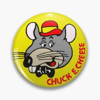 Chuck E Sýr Vintage Soft Tlačítko Pin Ženy Dárek Brož Módní Dekor Límec Milence Legrační Klobouk Kreativní Kovové Šperky, Oblečení