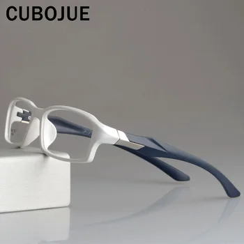 CUBOJUE sportovní Pánské Brýle Rám TR90 brýle rámy, ženy, ultra lehké předpis brýle -100 150 200 250 300 350 400