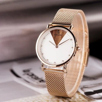 BOBOBIRD Dámské Hodinky Značky Luxusní Módní Dámské Hodinky Kožené Hodinky Ženy, Ženské Quartz Náramkové hodinky Montre Femme