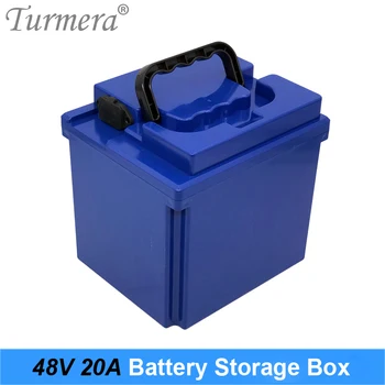 Turmera 48V 20Ah Elektrické Kolo Baterie Úložný Box Prázdný s Handheld může Stavět 112 Kusy 18650 Li-ion Baterie pro Použití 13S8P