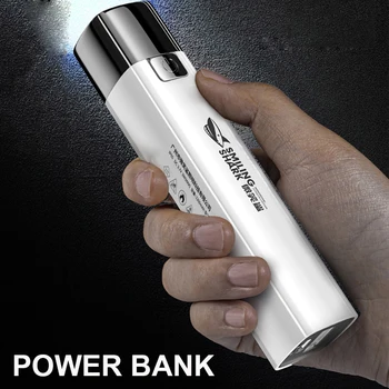 Většina Bright LED Svítilna USB Nabíjecí Baterky Může být Použit Jako Power Bank Kapesní Svítilna Camping LED Svítilna Ruční Světlo