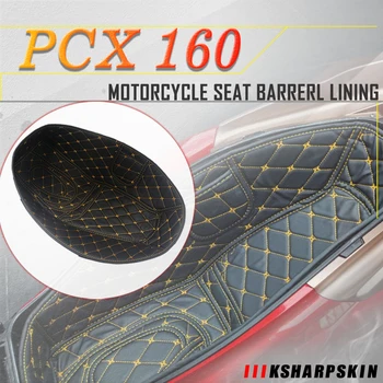Motocykl úložný box kožené doplňky obložení kufru Seat kbelík protector pro HONDA PCX 125 160 2021 PCX160 PCX125 PCX150