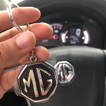 1X Kovový MG, Auto Logo Klíčenka Přívěšek na klíče klíčenka Auto Kroužek na Klíče Držák Pro mg SCANIA Styling Příslušenstv