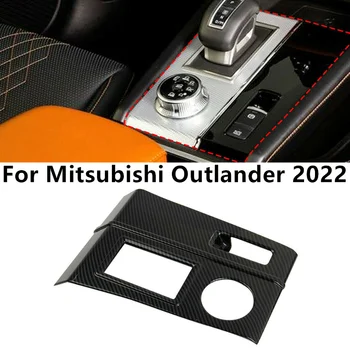 ABS Center Ovládací Konzole Řadící Panelu Čalounění Kryt Zdobí Doplňky Pro Mitsubishi Outlander 2022